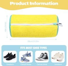 Netscroll Pralna vrečka za čevlje za zaščito obutve v pralnem in sušilnem stroju, ShoeWash