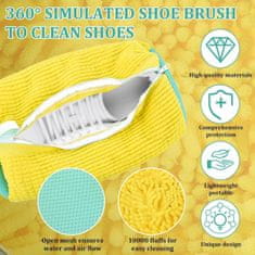 Netscroll Pralna vrečka za čevlje za zaščito obutve v pralnem in sušilnem stroju, ShoeWash