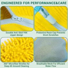 Netscroll Pralna vrečka za čevlje za zaščito obutve v pralnem in sušilnem stroju, ShoeWash