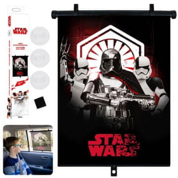 Disney STAR WARS Stormtrooper Zaluzije, senčnik za avtomobile, okenska prevleka 36x45 cm