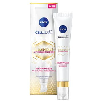 Nivea Krema proti temnim kolobarjem okoli oči Cellular Luminous 630 (krema za oči) 15 ml
