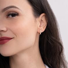 Guess Bleščeči srebrni prstani Jardin JSBE04468JWRHT/U