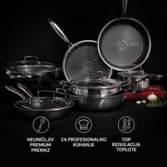 Rosmarino HexaPro 11-delni set ponev s pokrovkami
