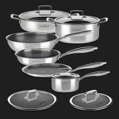 Rosmarino HexaPro 11-delni set ponev s pokrovkami