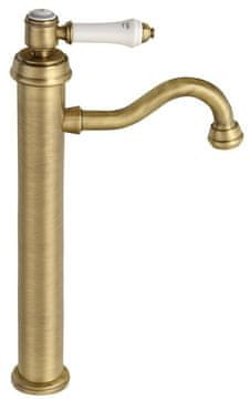 SAPHO VIENNA Visoko Bronasta Retro Umyvadlová Pipe za Elegantne Kopalnice