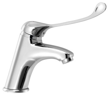 AQUALINE BRUCKNER Bolnišnična Samostoječa Umyvadlová Baterija, Krom, Okrogla Ročica