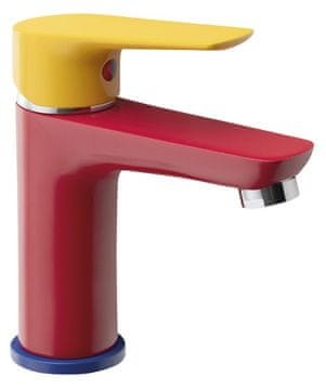 SAPHO MODO visokokakovostna umivalniška pipa za umivalnik - bela kromirana, Easy Take, Soft Close