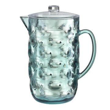 Evviva Vrč s pokrovom Bubble 2,7l / moder / metakrilat