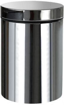 SAPHO Zavěsný koš iz nerjavečega jekla 3L, eleganten in kompakten