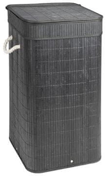 Gedy Eleganten TATAMI koš za perilo 35,5x63x35,5cm - črna/bela
