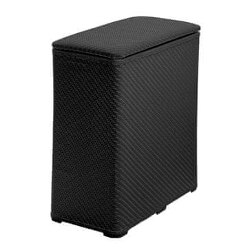 Gedy AMBROGIO Eleganten Koš za Pranje 50x55x28 cm, Črna