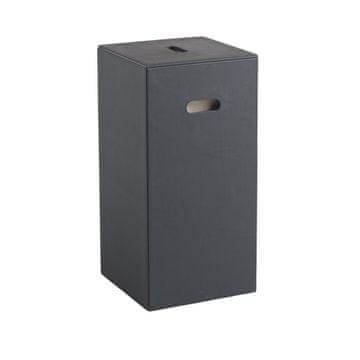 Gedy Elegantna Samostoječa Košara za Pranje - Črna, 30x62x30 cm