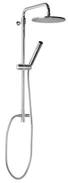 SAPHO Elegantni Kromirani Tuš Steber AIRTECH-AXIA s Funkcijo Dež, Priklop na Baterijo