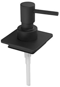 Gedy ERUPTA črno jekleno ogledalo z osvetlitvijo in zaščito proti koroziji