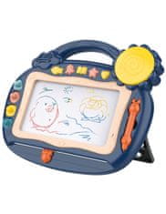 WOOPIE Magnetna Tabla za Risanje z Barvnimi Žigi