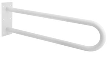 SAPHO Belo jekleno oporno držalo v obliki U, nosilnost 120 kg, dolžina 600mm