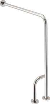 SAPHO Sijajno leve nosilno držalo iz nerjavečega jekla, 800x850mm, za zanesljivo podporo