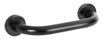 SAPHO Ravni Ročaj za Pomoč, Črna Mat, Jeklo, 300mm - Nosilnost 120kg