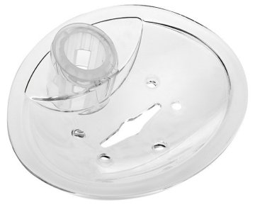 SAPHO Mydlenka za tuš kabino 25 mm, plast, transparentna - praktičen in eleganten kopalniški dodatek