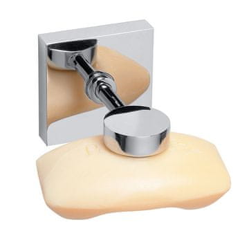 SAPHO X-ROUND Magnetna Mýdlenka, Kromirana, Okrogla Oblika