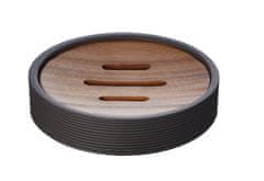 Ridder Samostoječa Okrogla Posodica za Milo ROLLER, Bež-Bambus Design