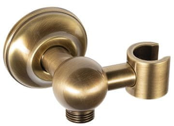 SAPHO Retro Stenski Držak za Tuš ANTEA v Bronasti Barvi