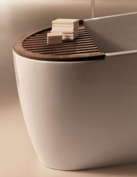 KERASAN Teakova kopalniška polica AQUATECH - KERASAN, 1750mm