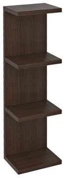 SAPHO RIWA Stenska Odprta Polica 20x70x15cm Borov Rustikalni Dekor
