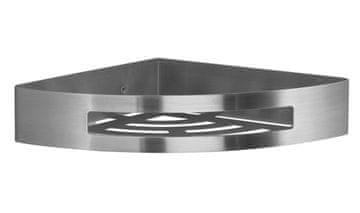 Gedy Kotna tuš polica SMART, matirano nerjaveče jeklo, 210x45x210mm