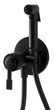 SAPHO VERSI Eleganten Podometni Črni Mat Bidet z Enoročno Kontrolo