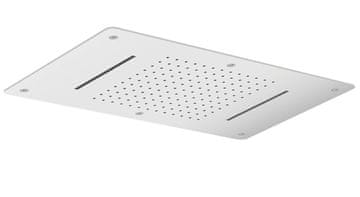 SAPHO Dvosmerna stropna dežna prha, 700x380mm, nerjavno jeklo, sijajni finiš