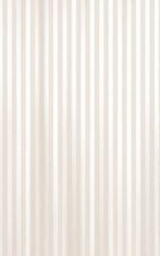 AQUALINE Bež poliesterska tuš zavesa 180x200cm s priloženimi obročki