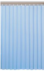 AQUALINE Vinilna Modra Tuš Zavesa 180x180cm - Vodoodporna in Trpežna