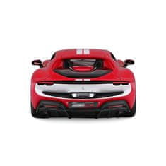 BBurago - RACE+PLAY, Ferrari 296 GTB ASSETTO FIORANO, rdeča, 1:18