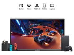Arzopa A1S prenosni monitor 35cm (14), FHD, IPS, 60Hz, mHDMI, USB-C, zvočniki (1001001208)