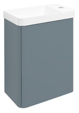 SAPHO ZORBA Elegantna Kopalniška Omarica 39x50x21,5cm, Barva Siena