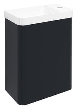 SAPHO ZORBA Antracit Mat Umyvalniška Omarica 39x50x21,5 cm