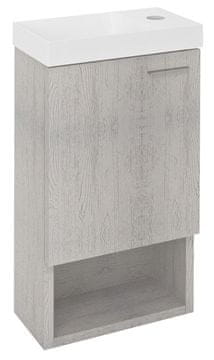 SAPHO Elegantna Kopalniška Omarica LATUS XI, 30x53x16,5 cm, Dub Polar