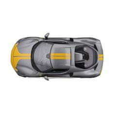 BBurago - RACE+PLAY, Ferrari 296 GTB ASSETTO FIORANO, kovinsko siva, 1:18