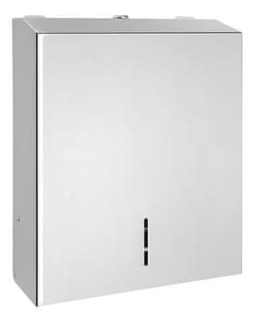 SAPHO Elegantni Zásobnik za Papirnate Brisače iz Nerjavečega Jekla 285x370x105mm