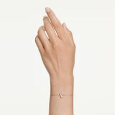 Swarovski Elegantna pozlačena zapestnica s cirkoni Swan 5738202