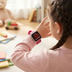 Disney DISNEY Toy Story Lotso Roza digitalna ura, LED zapestna ura za dekleta