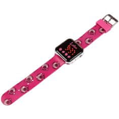 Disney DISNEY Toy Story Lotso Roza digitalna ura, LED zapestna ura za dekleta