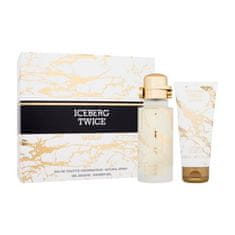 Iceberg Twice Gold Set toaletna voda 125 ml + gel za prhanje 100 ml za moške