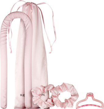 Curl Enhance Satenski trak za kodranje roza