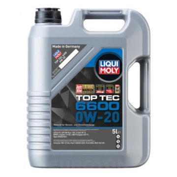 Liqui Moly Top Tec 6600 0W20 motorno olje, 5L