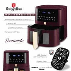 Berlingerhaus Friteza na vroč zrak 8 l Leonardo Collection BH-9606