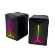 slomart Esperanza FREVO 2.0 USB zvočniki z Rainbow LED osvetlitvijo