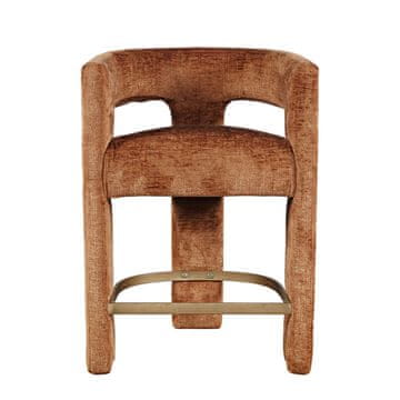 Livin Hill Barski stol LET71HC 61x89x57 cm rjav