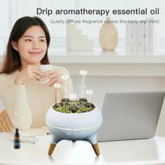 Smania JellyMist ultrazvočni vlažilnik zraka in difuzor z LED osvetlitvijo, aroma difuzor z učinkom meduze, vlažilnik s 7 barvami in daljincem